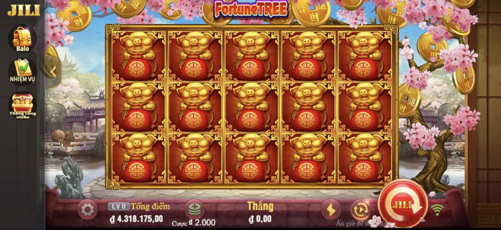 Giới thiệu game Jili Cây Phát Tài - Fortune Tree 1 cây phát tài